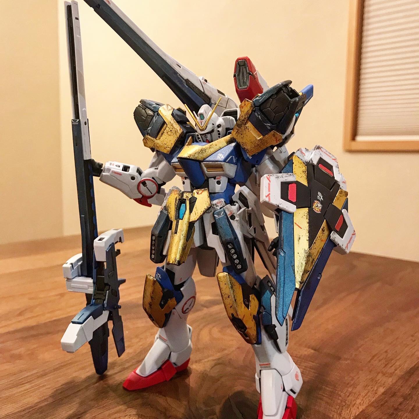 MG Vダッシュガンダム塗装ウェザリング - MG(マスターグレード)