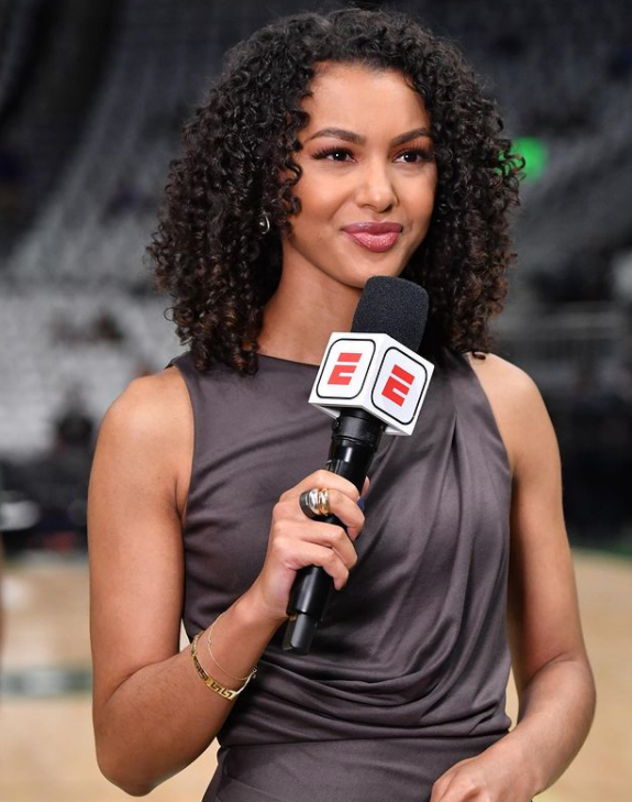 Thank you Rachel Nichols for that secret audio....because Malika Andrews is just....everything!