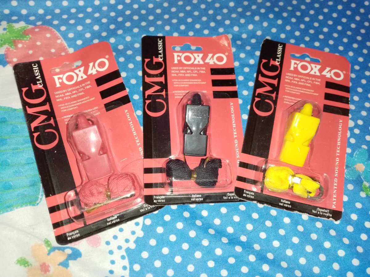 Kami_ESA's tweet photo. Apoya mi emprendimiento conprando o con un RT 🤗😎
Se venden silbatos Fox40, buenos bonitos y baratos a $5.00.
Entregas en Santa Tecla, Merliot y Metrocentro San Salvador por las mañanas o mutuo acuerdo. https://t.co/5Nrv9g1JBo