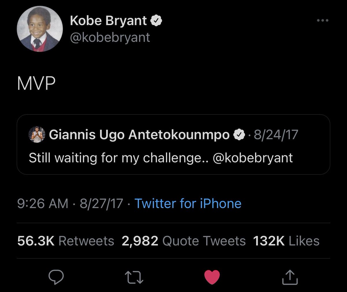 imxlogan's tweet photo. enough to make a grown man cry. 😢 #formamba 🐍 https://t.co/J4WMfRd28Z