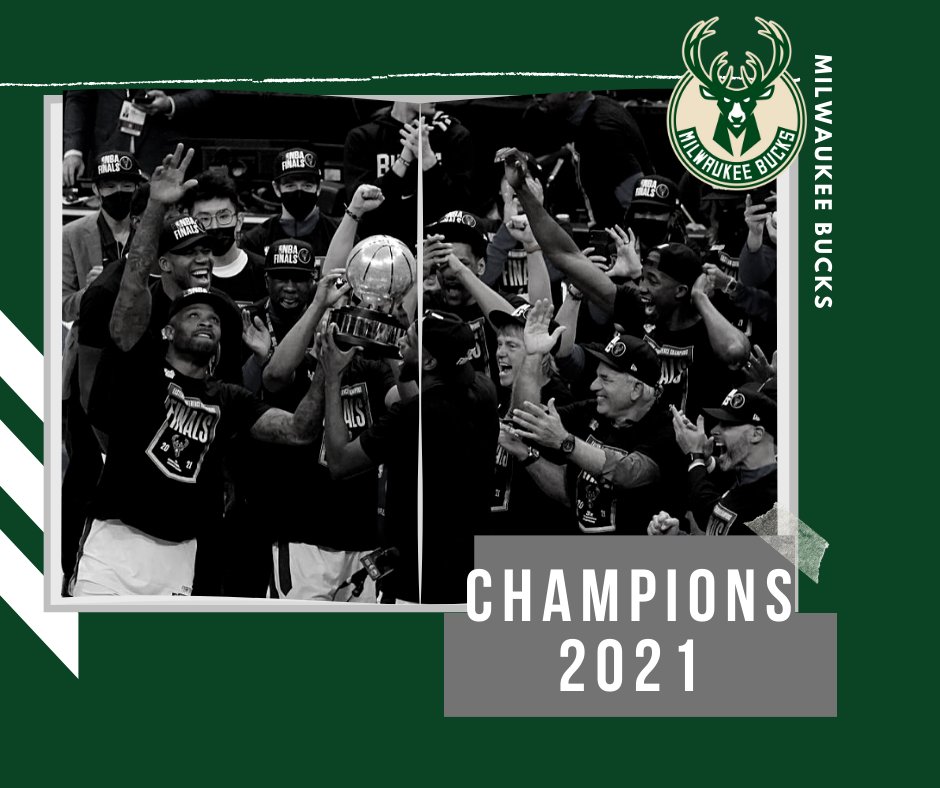 nvirtualserv's tweet image. Congratulations Champions 2021 @Bucks !
#champions #socialmedia