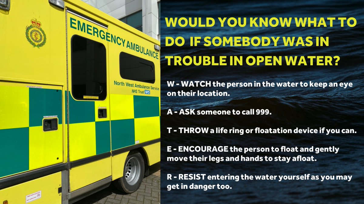 Please stay out of the water, it really isn't worth the risk of your life. We know it can also be distressing for bystanders to see somebody getting into trouble in open water. The Jack Pullen Foundation has some advice for bystanders that could help save a life ⬇️.