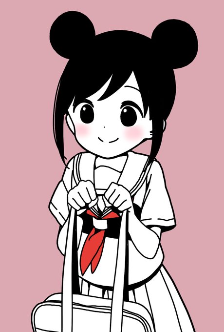 お団子ぼっちの登校
#ぼっち生活 