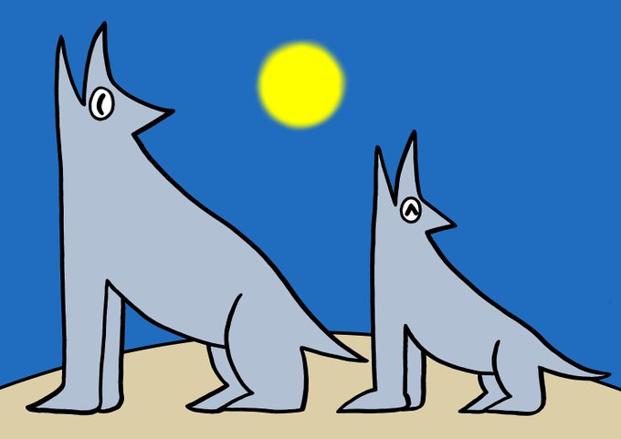 オオカミのtwitterイラスト作品 オオカミのtwitterイラスト作品