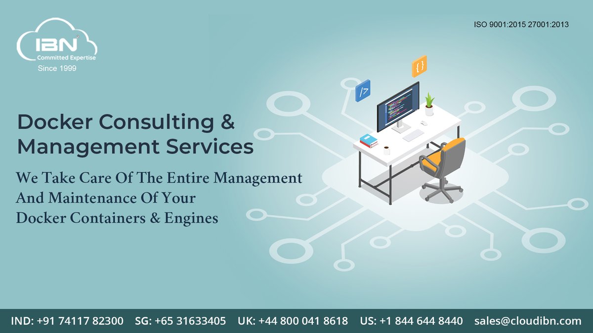 Cloud_IBN's tweet image. CloudIBN Experts Take Care Of The Entire Management And Maintenance Of Your Docker Containers And Engines. Contact Us For More Information!
Visit Us - ow.ly/HvDg50FAibW
#Docker #DockerConsulting #DockerManagement #CloudIBN