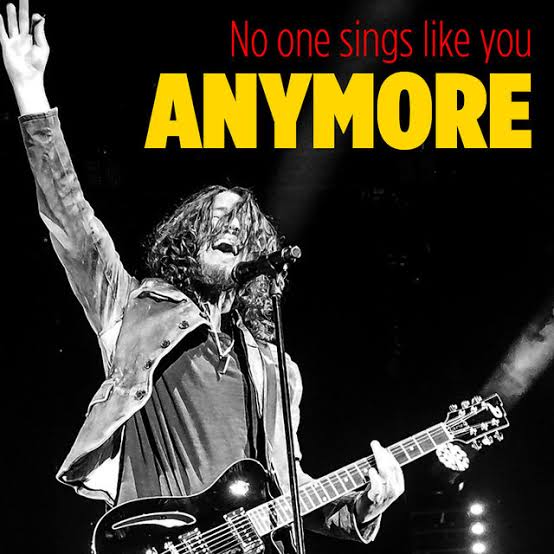 Happy birthday to my favorite singer chris Cornell I still listen to his music every day 
