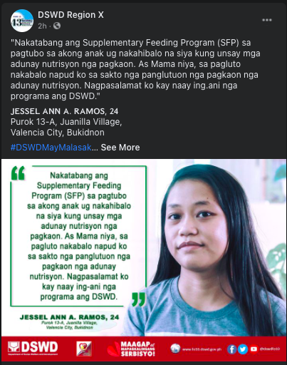 dswdserves's tweet photo. Tunghayan ang mga balita, ganap, at mga kuwento ng tagumpay ng mga programa at pasasalamat ng mga benepisyaryo ng DSWD mula sa iba't ibang panig ng Pilipinas.
Maraming salamat sa inyong lahat para sa patuloy na pagtitiwala sa DSWD.
#DSWDMayMalasakit
#DSWDSFP
#ZeroHungerPH https://t.co/RIutQSsthG