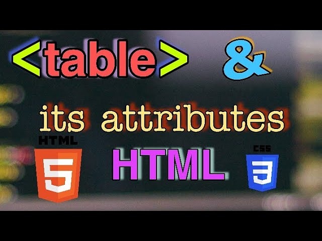 tutorials_cs's tweet image. How to create table in HTML
youtu.be/k9VBC6dAD0M
#CSTutorials #HTML #Tableau #100DaysOfCode #30DaysofThreads #programmers