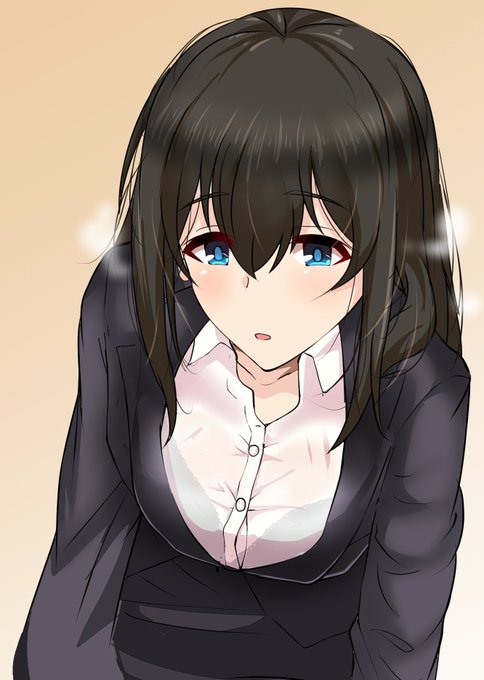 男子生徒の性癖狂わせる教育実習生鷺沢文香さん
ボリュームアップと色調整してみました
それと前ボタン思い切り開けた差分も 