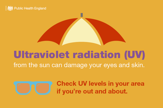 The best thing to do in the hot weather is stay out of the direct sun, especially between 11am &amp; 3pm as UV rays are strongest during these hours. #BeattheHeat ➡ bit.ly/3xYnGcM  ☀☀🌡