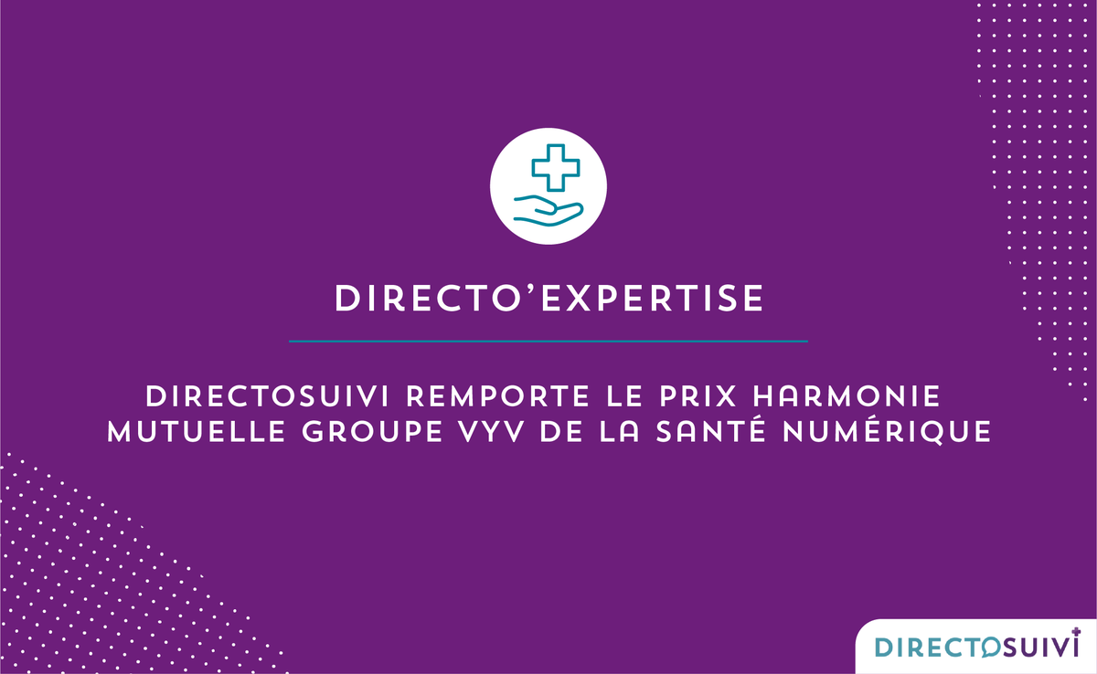DIRECTOSANTE a remporté le prix de la formation de l'avenir avec la solution "AvecMoi", le Prix Harmonie mutuelle groupe VYV de la santé numérique ! 🎖

Bravo à l’équipe du docteur Cendrine JAGUENEAU du SSR Le Chillon UGECAM Bretagne Pays de la Loire !