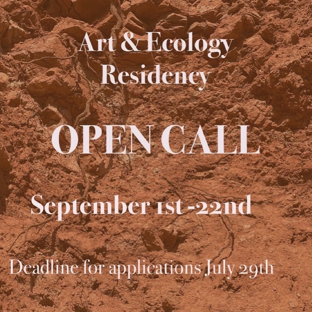 StudioVerdeAIR's tweet photo. OPEN CALL Art &amp; Ecology program-Studio Verde is now accepting applications.  This program will include workshops run by local specialists on ecology, botany, entomology and zoology - https://t.co/fNaY2MLN4T #opencall #callforartists https://t.co/Ipx2amSfGm
