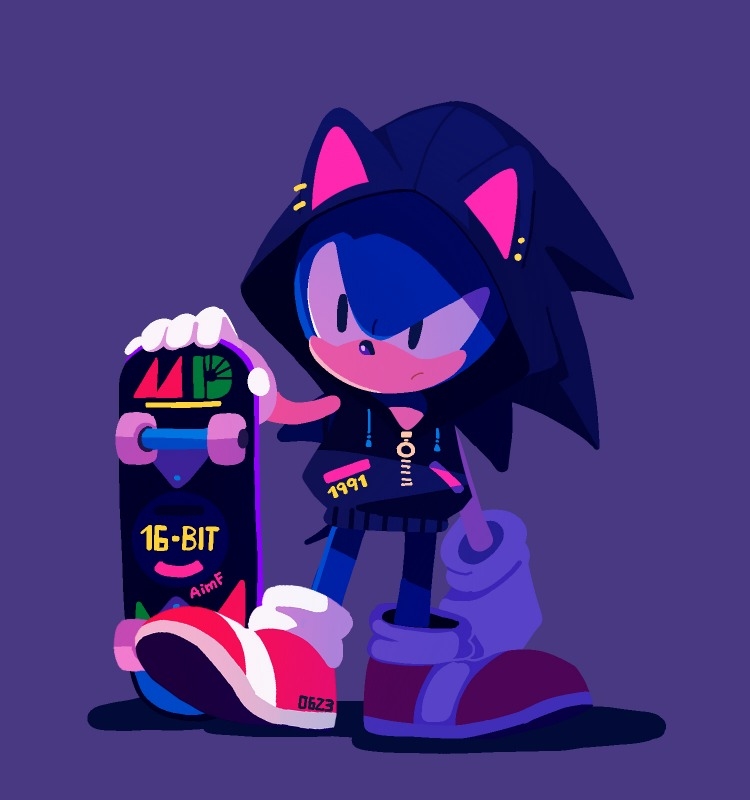 sonic the hedgehog 1boy male focus gloves solo white gloves smile shoes  illustration images