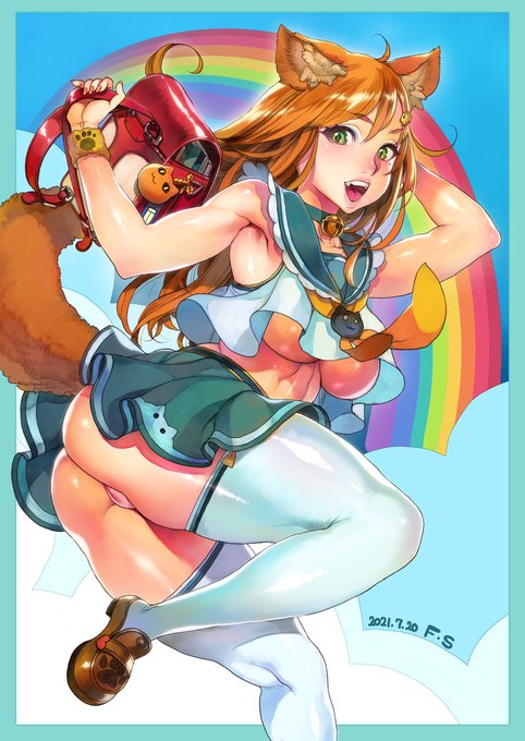 skeb #女の子 #skeb #極上の乳 #腋 #セーラー服 #モンスター娘  