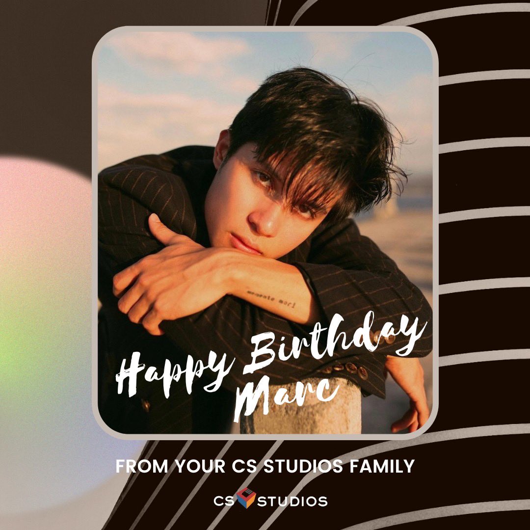 Wishing this dauntless debonair a HAPPIEST BIRTHDAY! 🥰 We can't wait for many more people to embrace you. You most certainly deserved it. 🥂 Soar high, <a href="/mrcdavd/">Marc David</a>! With love, your CS Studios Family. ✨