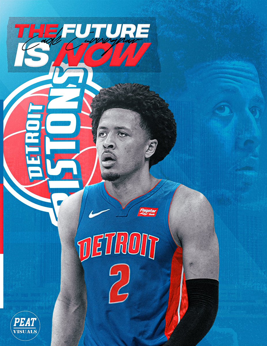 peat_visuals's tweet image. Cade Cunningham (@CadeCunningham_) swap/design. The future of the @DetroitPistons looks bright 🌟