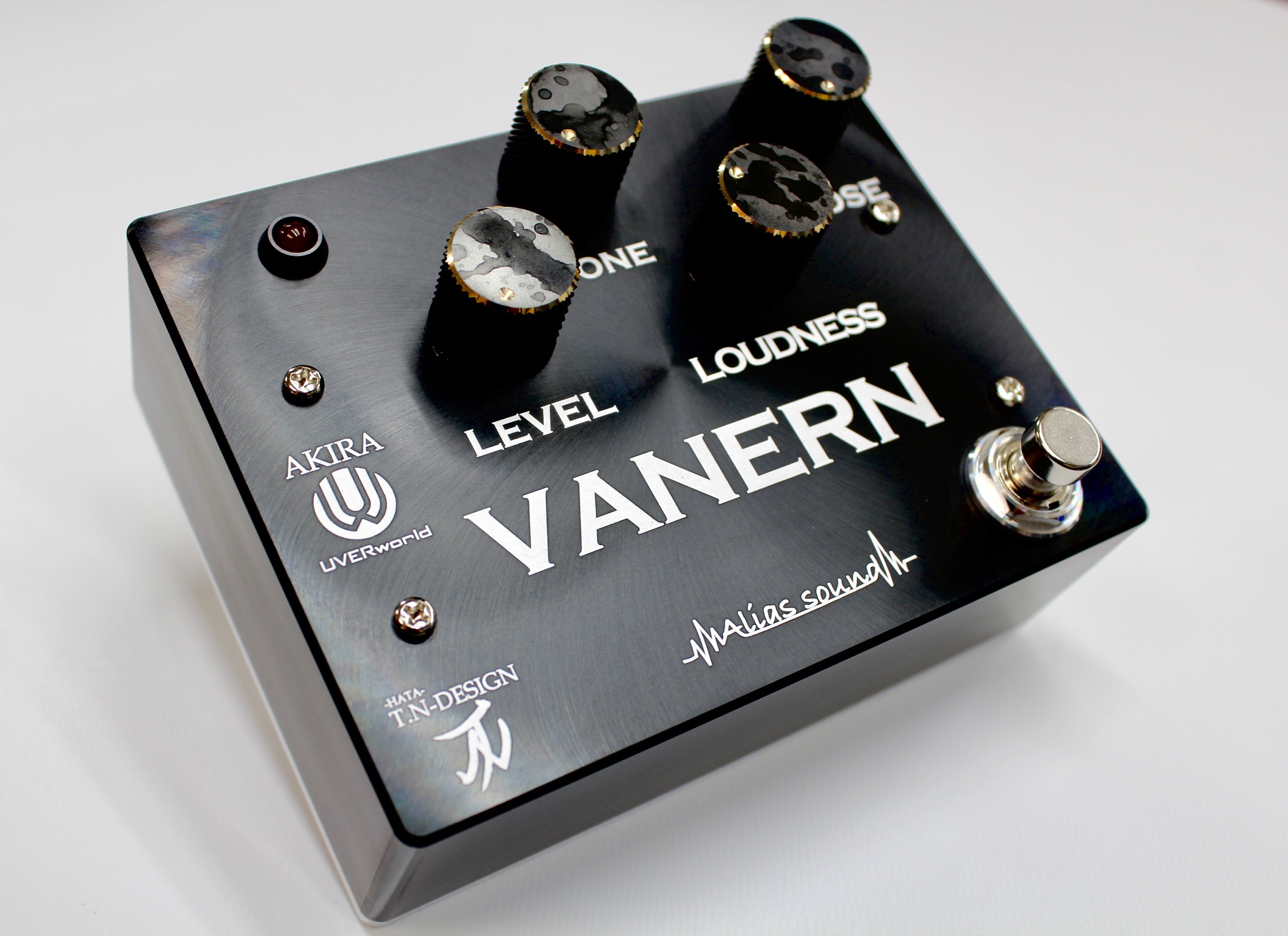 VANERN Alias sound ギターディストーションエフェクター Alias Sound VANERN ディストーション 【完全ハンドメイド