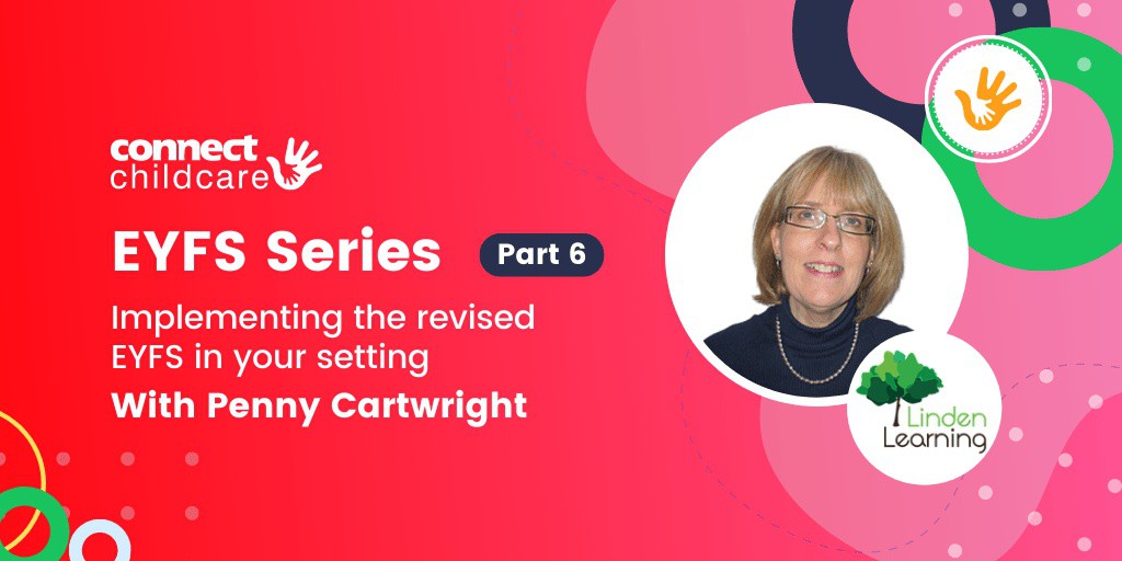 Connect_Group's tweet image. Implementing the revised EYFS in your setting
▸ lttr.ai/jY2l

#EYFS #EarlyYearsFoundationStage #EyfsReforms #EarlyChildhoodEducation