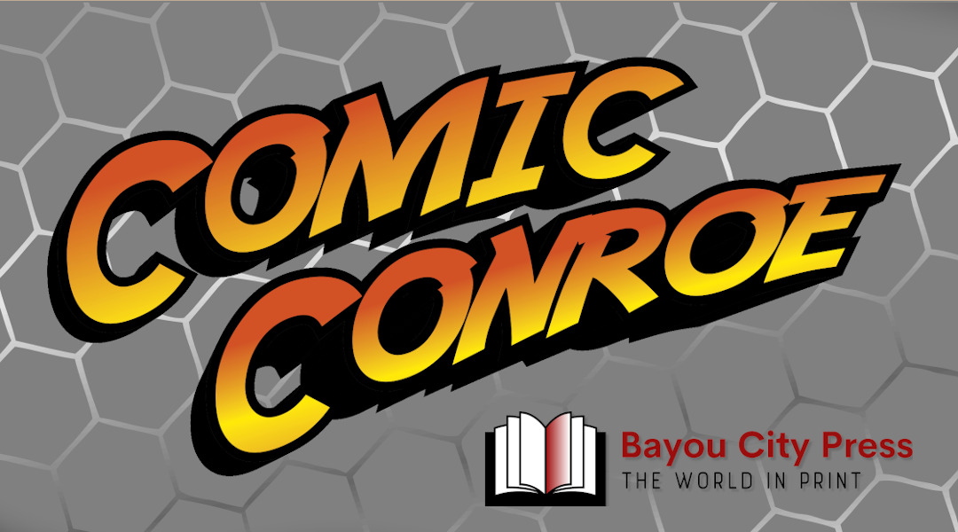 Join me at Comic Conroe this weekend, July 23–25, for great panel discussions on books and publishing. Please visit the Bayou City Press booth! More at https://t.co/L9i1cLe12Y.

#JulieConnorAuthor #BayouCityPress #Writer #Publishing #WritingCommunity #Books #ComicConroe #ConroeTX https://t.co/Ziby5JFdoL