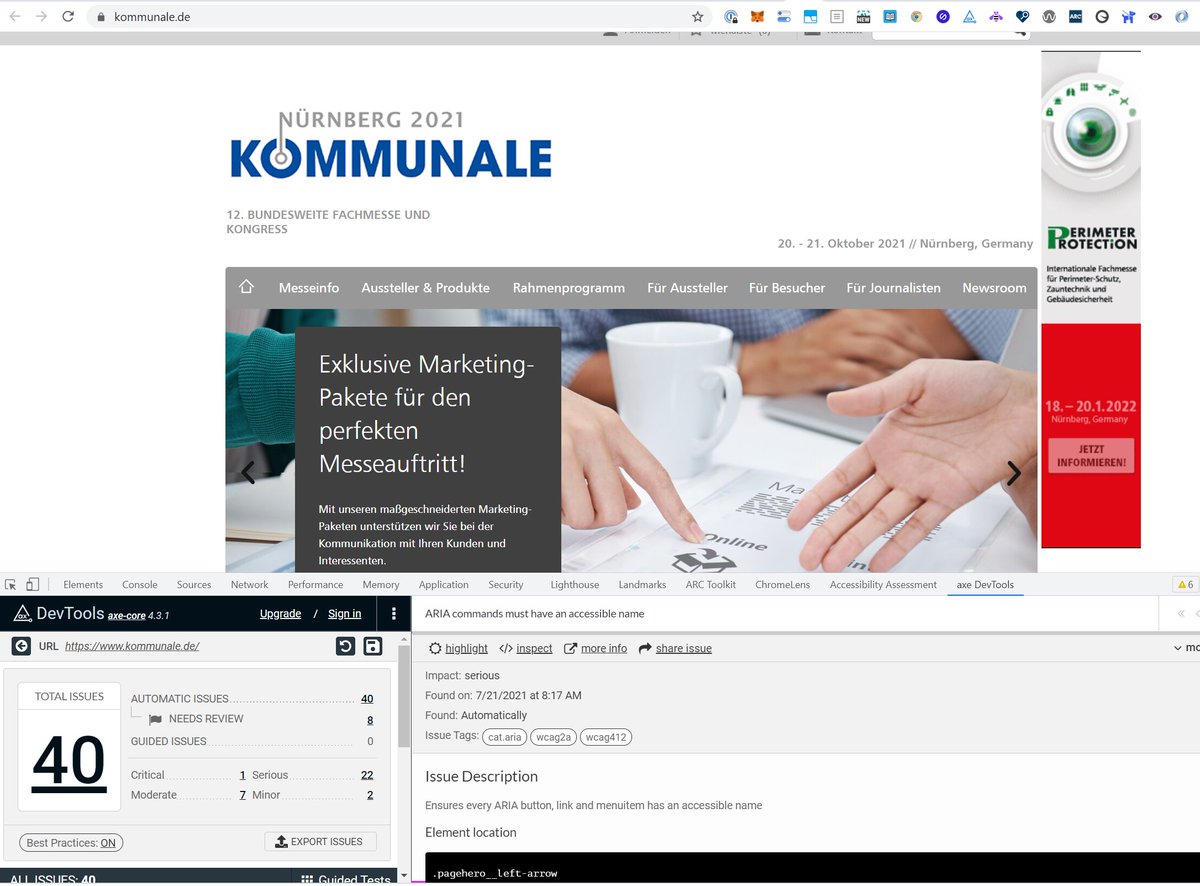 a11y_mmo's tweet image. That´s why digital accessibility is a MUST DO - MUST LEARN - MUST TEACH. #rebootNeuland 
@HubertAiwanger @gerlach_judith @nuedigital @Wirtschaft_Nbg @tu_nuernberg @utumx #a11yRocks digitalisierung.hdm-stuttgart.de/barrierefreihe…