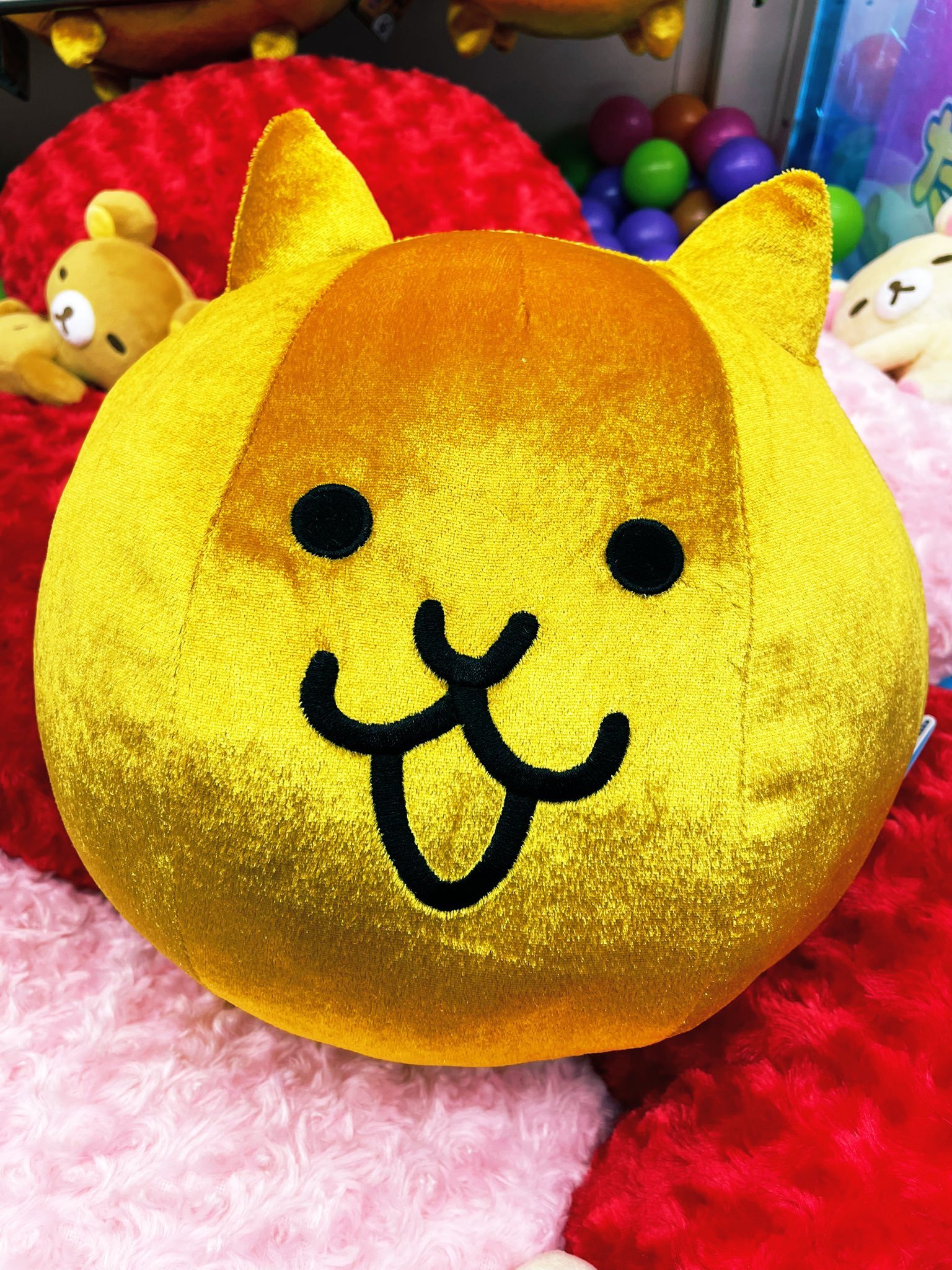 にゃんこ大戦争 BIGぬいぐるみ (金ネコ) ZZ 特大【金ネコ】にゃんこ大