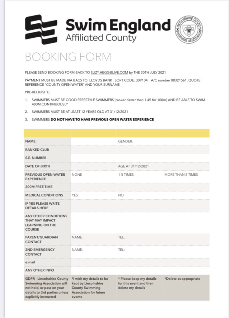 lincsasa's tweet image. Open Water development day 12-15 year olds. Get your entries in! @SouthLincsCSC @clpasc @skegness_swim @SwimVulcans @louthdolphins @deepingssc @GainsDolphins @BostonASC @GranthamSC
