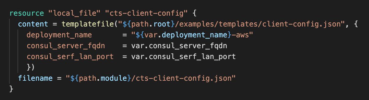 templatefile function has changed my life, thanks for the tip <a href="/grantorchard/">grantorchard@hachyderm.io</a>