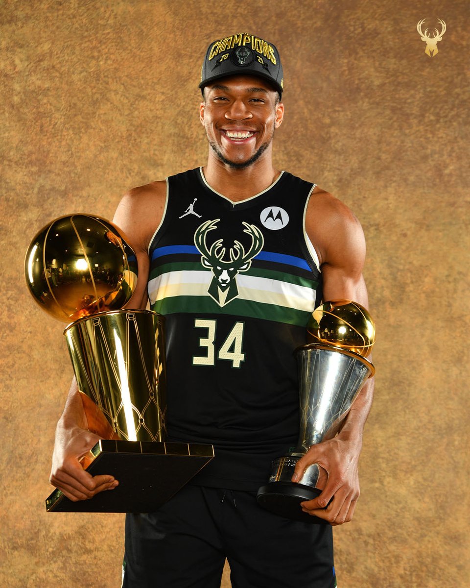 Giannis Antetokounmpo. NBA Champion. Finals MVP.