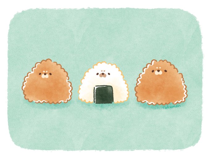 焼きおにぎりのtwitterイラスト検索結果