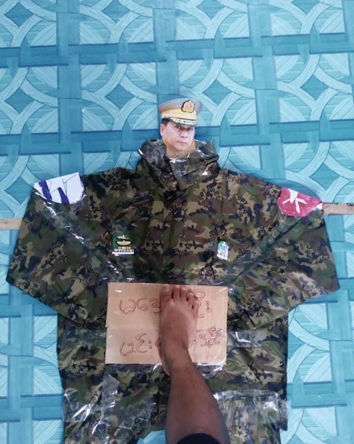 Scenes of anti-dictatorship protest movements by the coalition strike of Dawei’s main strike and students strike today (July 21).
JUNTA USES COVID AS WEAPONS       #WhatsHappeningInMyanmar #July21Coup