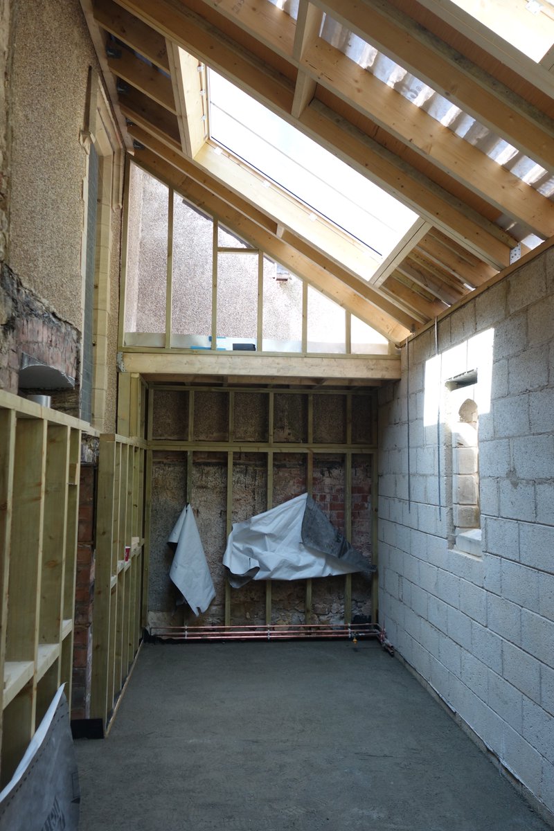 Really pleased with how our #Sacristy extension is taking shape at St Wilfrid's, Cantley <a href="/BridgettConserv/">BridgettConservation</a> @DioceseofSheff