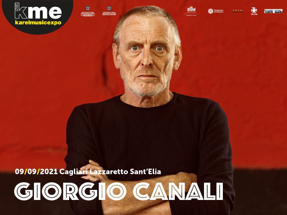 GIORGIO CANALI @ KAREL MUSIC EXPO | LIVE 09.09.2021 | LAZZARETTO DI CAGLIARI 
Fondatore del Consorzio Suonatori Indipendenti e chitarrista degli indimenticati CCCP, cantautore, produttore, sound engineer. Presenta in solo l'album Venti
Biglietti: bit.ly/3gb5Ehi #kmeCA21