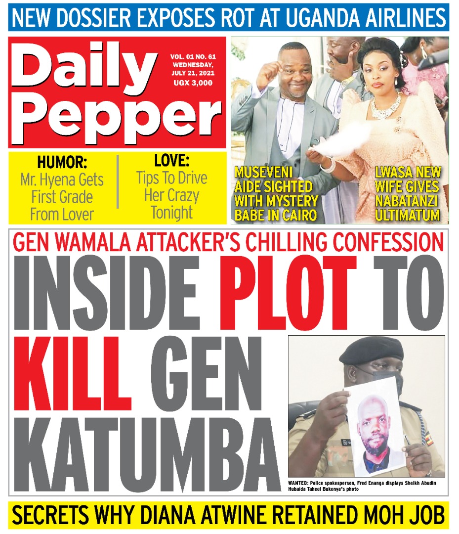 Red Pepper Uganda's tweet - "Good morning folks edition " Trendsmap