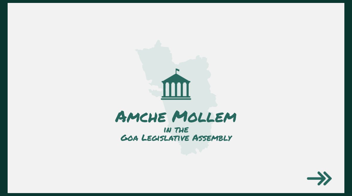 savemollemgoa's tweet photo. ☘️☘️ #AmcheMollem NEEDS YOU

🏛️ Goa's Legislative Assembly will meet next week &amp; it's important you ask your elected members to raise pertinent qts about #Mollem 

🚨 July 28-30, 2021 

💪🏼💚 Be a SUPERHERO for Goa's forests &amp; wildlife. More details to follow... 

#RaiseMyMollem https://t.co/C0dQgWr7T2
