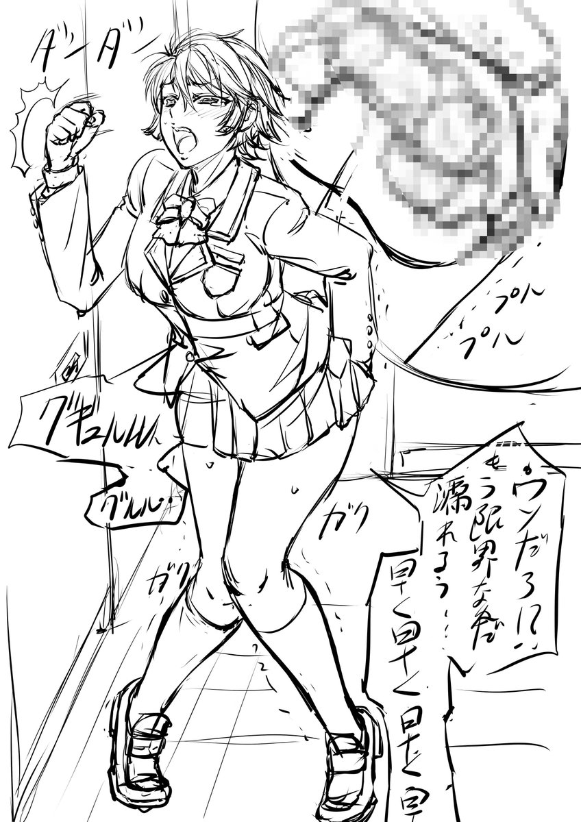 #コミッション 進捗報告です。ペン入れが完了してる作品もあれば下書きからペン入れ待ちの作品も入り混じって忙しい毎日です。夏バテには皆さん気をつけましょう 