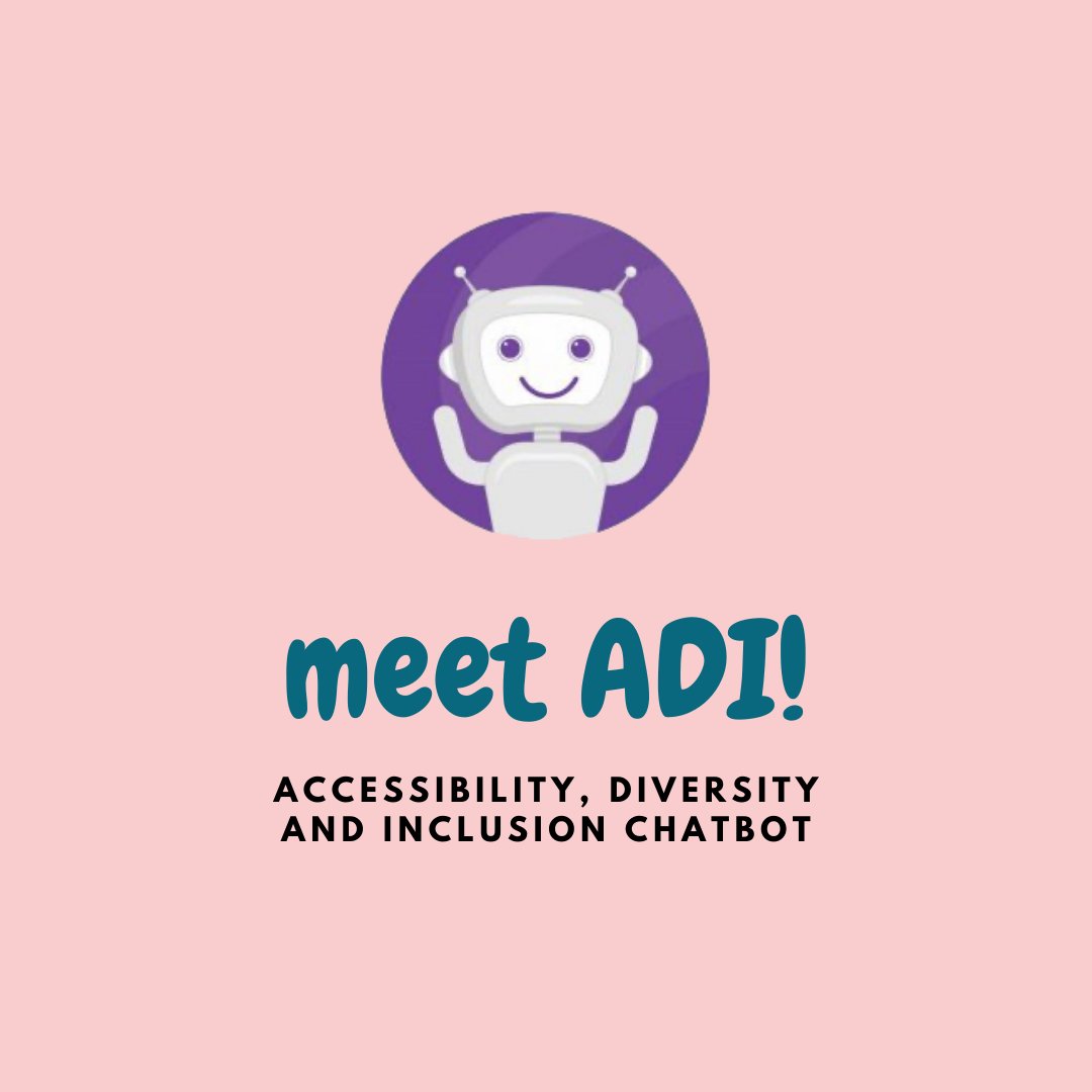 Have you heard of ADI?

You can ask ADI to give you answers, advice and information on how to use accessibility features, you can learn about hidden and situational disabilities and what tools and tips suit can help.

Learn more at buff.ly/36qYZK4