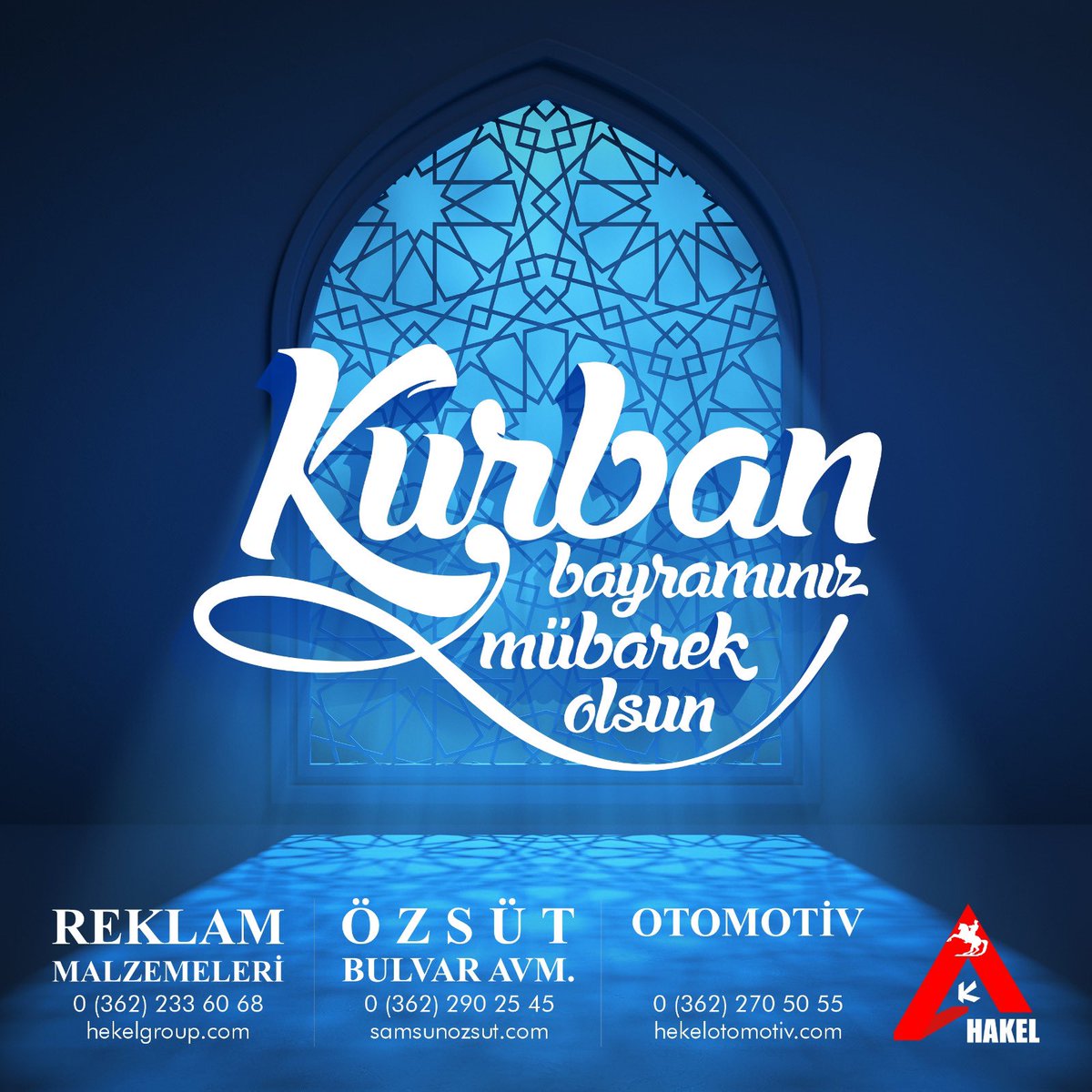 reklamdalider's tweet photo. Kurban Bayramınız mübarek olsun…
#bayram #kurbanbayramı #kurban #özsütbulvaravm #hakelreklam #reklamdalider #hakelotomotiv #hakelgroup #hakel #samsun https://t.co/BqFTWrnNxy