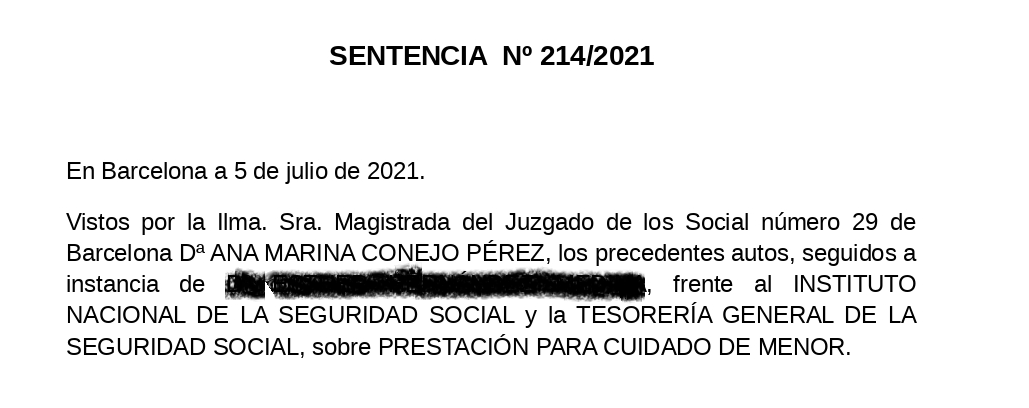 💣ST del JS 29 de BCN que estima la demanda interpuesta por <a href="/gabinetjuridic/">Serveis Jurídics de CCOO de Catalunya</a> y Yolanda Vidal.

👉🏻Damos un paso más para consolidar derechos en familias 👨‍👧

👉🏻En una familia monoparental el único progenitor debe acumular la prestación que hubiera correspondido al otro progenitor