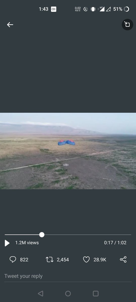 Lord_of_Crypto's tweet photo. @blueorigin No one seen far far away...then suddenly in few seconds https://t.co/i0dZftZGNv