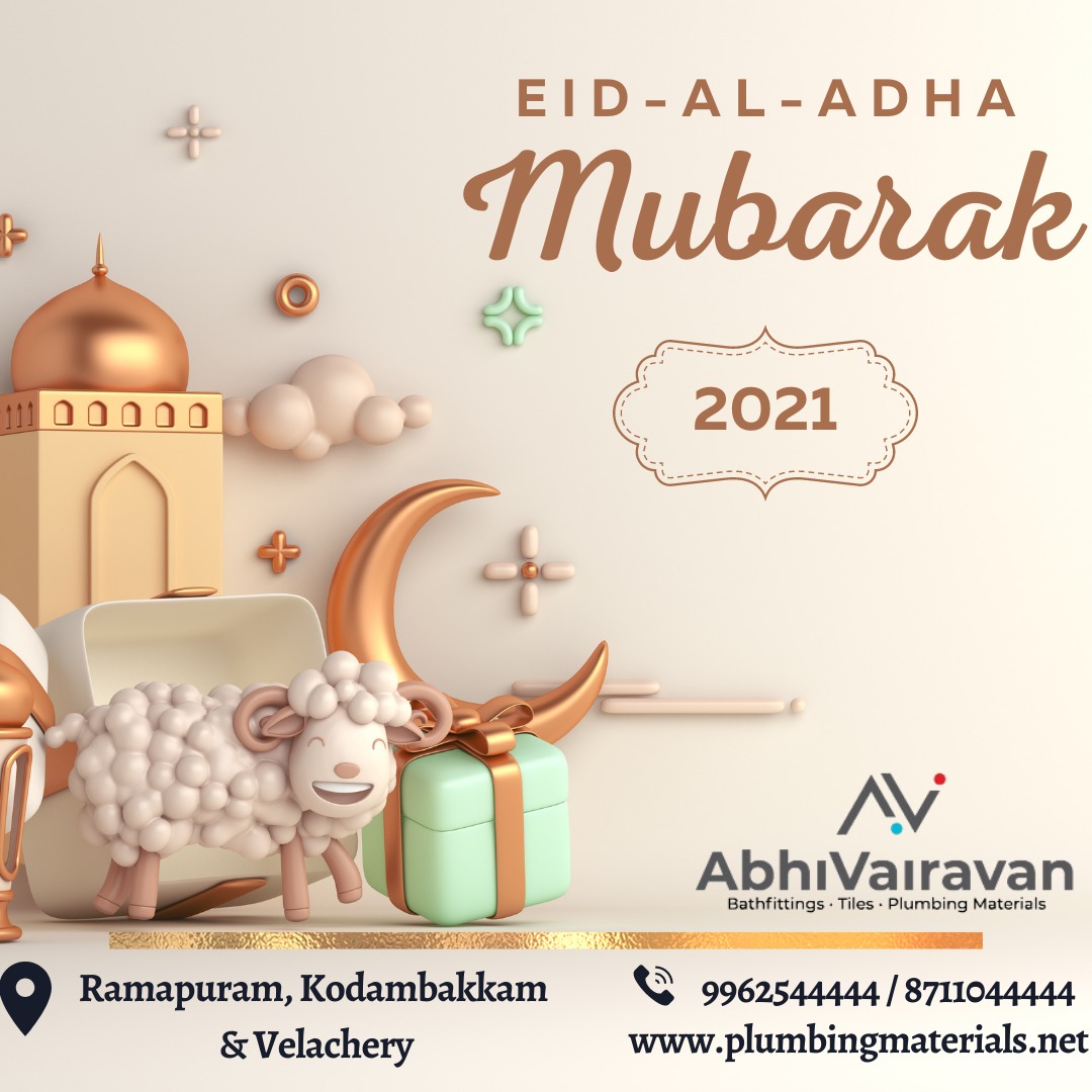 bath_fittings's tweet photo. #Abhivairavan Wishes - May God give you the happiness of heaven above. Happy Eid Mubarak to you all.
#HindwareAppliances #Queo #GROHE #Jaquar #Kohler #NEOM #vikings #carysil #CRIPumps #Sintex #princepipes #Astralpipes #Nirali #sanitaryware #plumbingmaterials #tiles #BathFittings https://t.co/vdGmXk3pFM