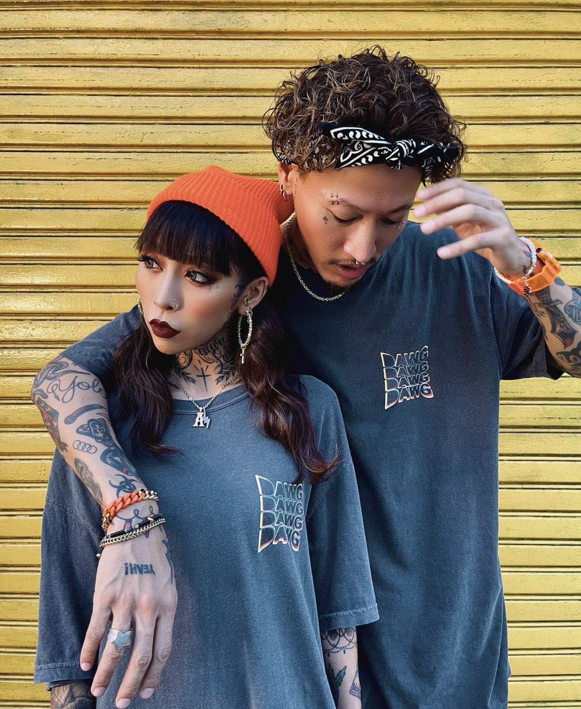 DAWG 泉 麻那 Tシャツ L DAWG サッカーシャツ泉麻那 StaxxT CREAM MC