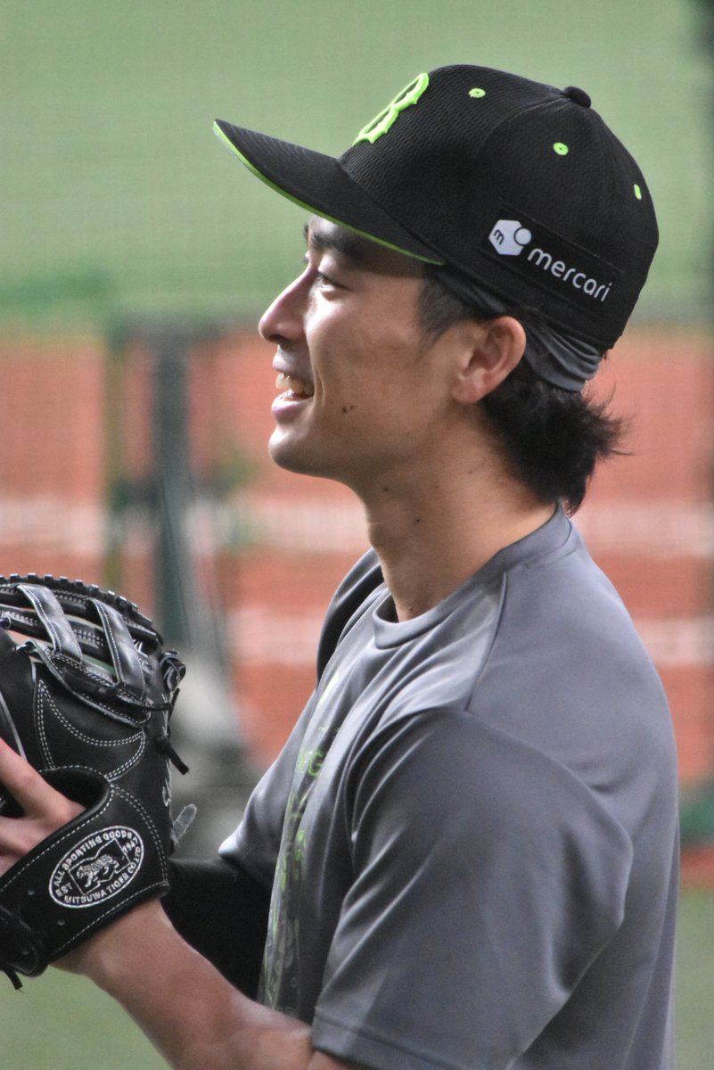 撮り置き】 帽子、バンダナ姿。＃福田周平 選手！ #オリックス