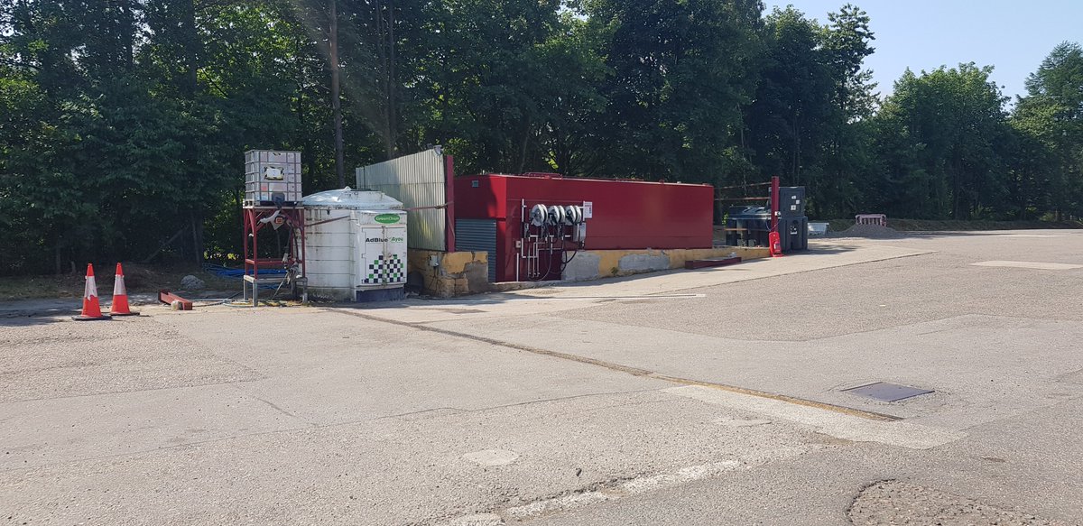 Another tidy diesel &amp; gas oil installation for Ferguson transport. Three #Fuelpumps securely hidden away &amp; an Apollo 2 FIC granting access to drivers &amp; enabling easy fuel management via our Odyssey software.