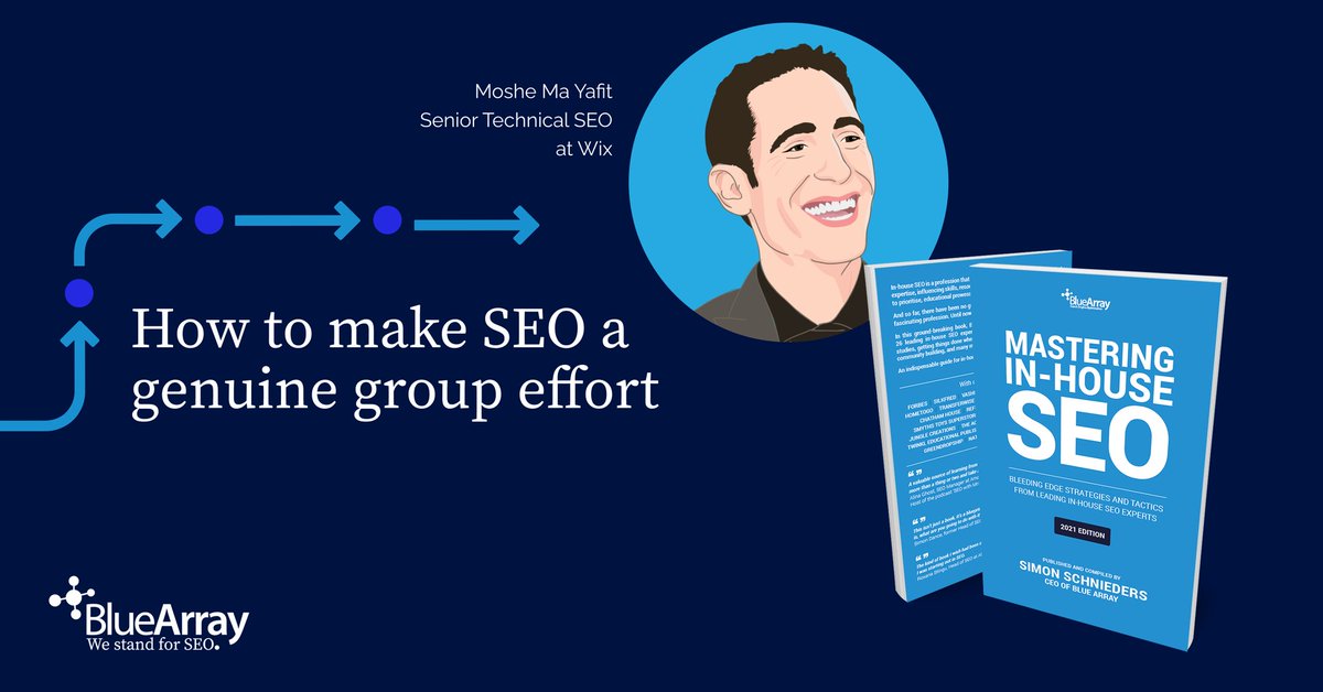 MosheMayafit's tweet image. Honored, but mostly humbled to be featured in the 2nd edition of #masteringinhouseseo by #BlueArraySEO, alongside 29 top notch SEO&apos;s &amp;amp; dear friends, such as @OritSiMu, @MordyOberstein, @Lem4
 and many more amazing people
👇