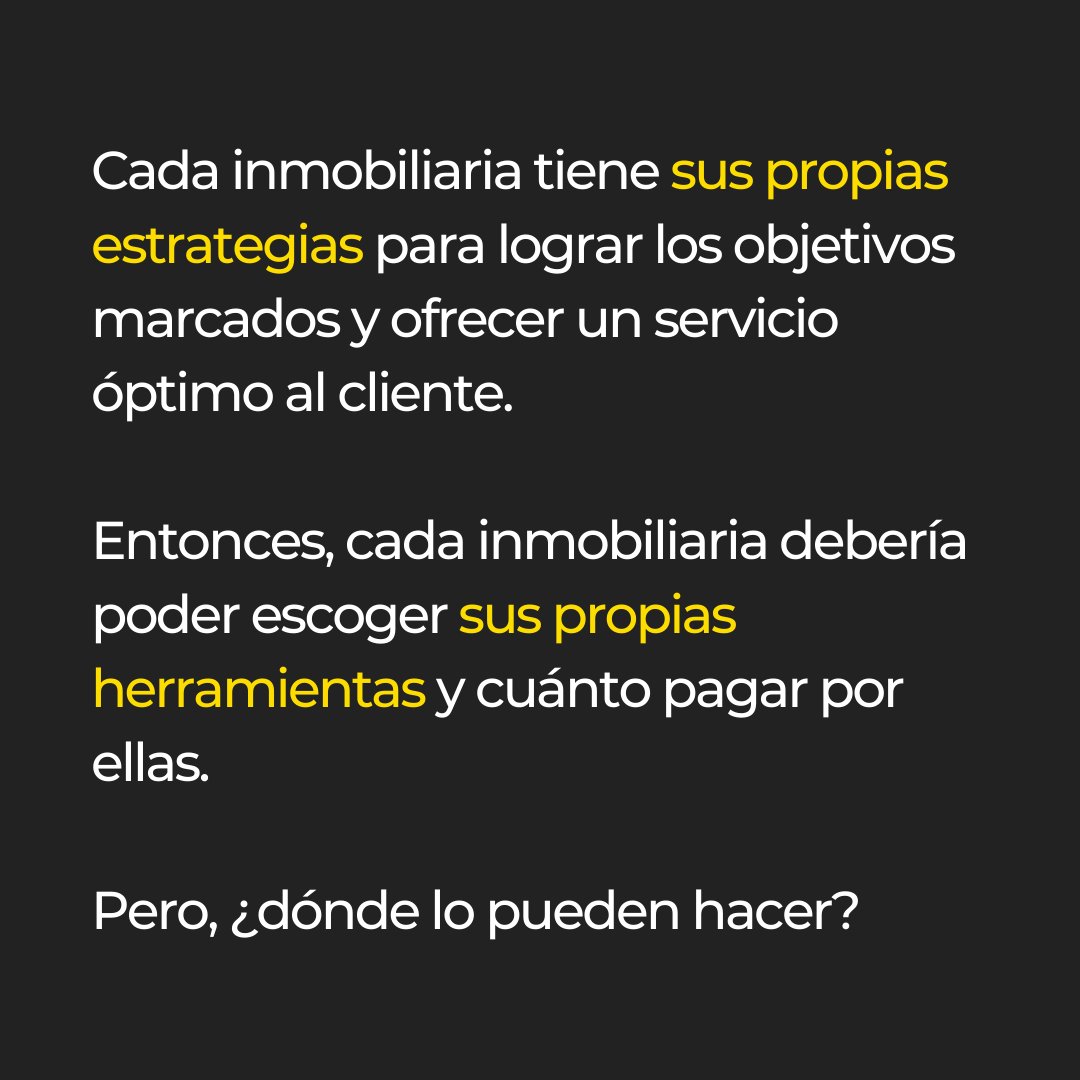 Imagina poder decidir cuánto pagar por tu software...💭
¡Ahora es posible con 4DMOVIN!

👉🏼 Marca tus objetivos y necesidades. En 4DMOVIN te lo facilitamos todo para que puedas conseguirlo. ¿Quieres saber más? ¡Contáctanos!

#technology #digital #realestate #inmobiliaria #realtor