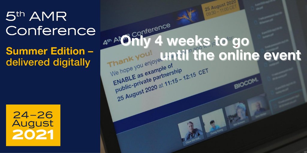 Good #memories from the first fully digital #AMR Conference one year ago. Already looking forward to this year's AMR Briefing Sessions - Summer Edition!💦 Topics cover AMR pull #incentives, COVID impact, #pandemic preparedness &amp; much more! Register here: amr-conference.com/registration/