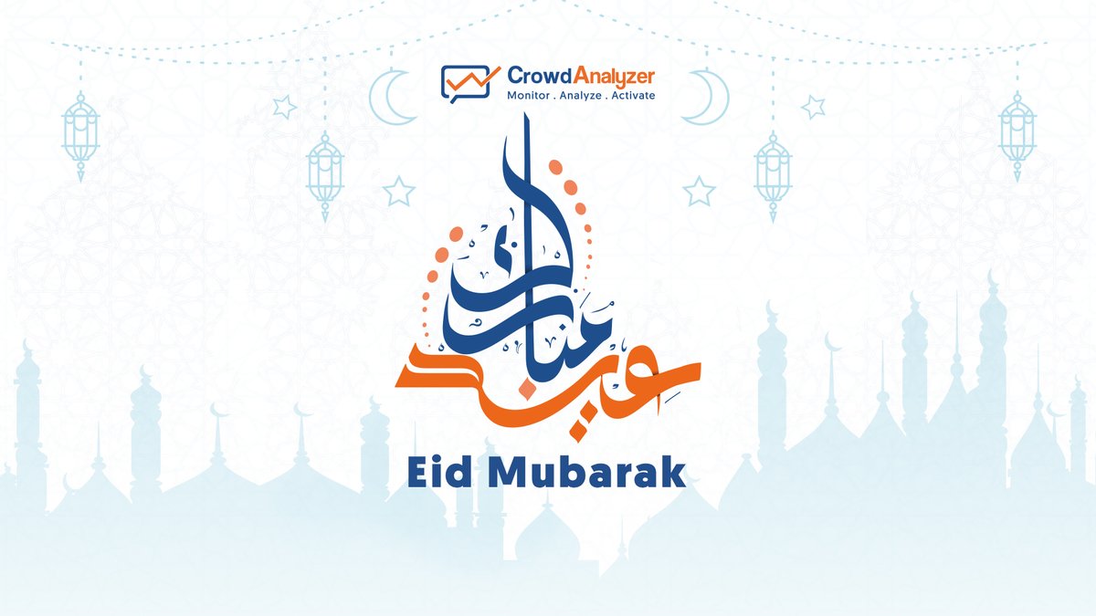 Crowd_Analyzer's tweet image. We wish you and your loved ones a happy and blissful Eid!
#EidMubarak #Eid2021 #CrowdAnalyzer