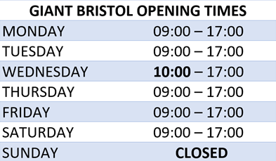 We've changed our opening times! We are back open from 9am Monday to Saturday (10am wednesday), finishing at 5pm and closed Sunday as before. 

Masks and social distancing are still strongly advised in store, and the 'wait at the door to be served' system will remain for now.