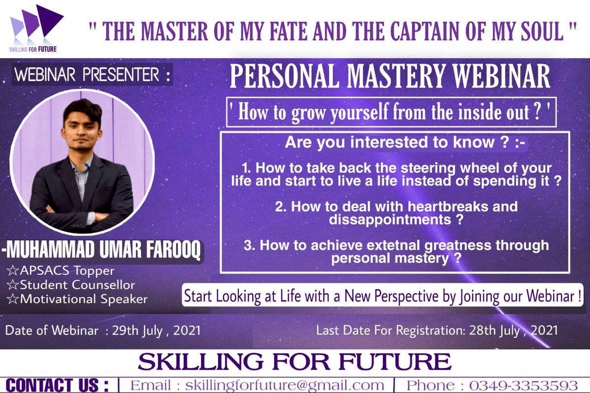 Are you interested to view life with an entirely new perspective? Join us by registering here forms.gle/EjpGkZM33UgPYy…