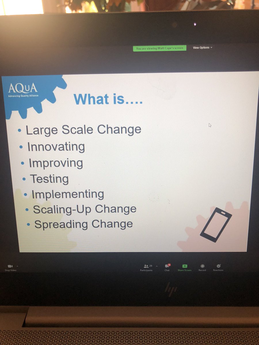 Loving the aqua AIP course large scale change today